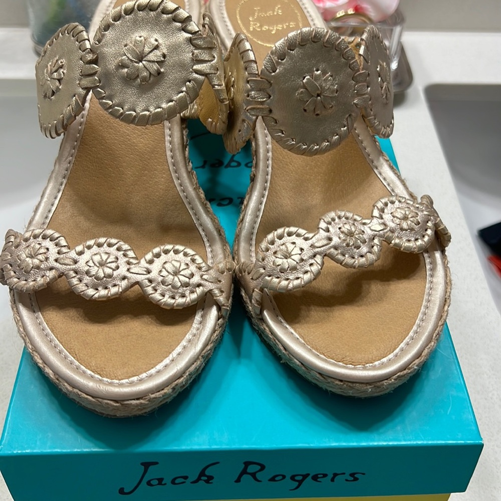 Jack Rogers slide sandals 10M